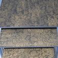 Clearance - Nest of 3 Tables - Metal - Brown Floral - FSS16881