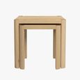 Stockholm Nest of Tables - Oak