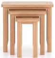Arden Oak Nest of 3 Tables