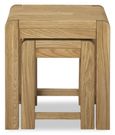 Bergen Nest of 2 Tables - Oak