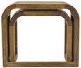 Curved Edge Mango Wood Nest of 2 Tables