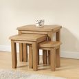 Dorset Nest of Tables - 3 - Oak