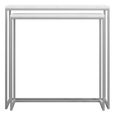 Halifax Nest of 2 Tables - White Marble
