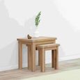 Hayley Nest of Tables - 2 - Oak