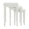 Hendra Nest of 3 Tables - White Wood