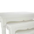 Hendra Nest of 3 Tables - White Wood