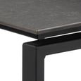 Katrine Nest of Tables - Black Ceramic - Set of 3