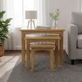 Kilkenny Nest of Tables - Set of 3 - Oak