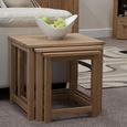 Lyon Nest of Tables - Set of 3 - Oak