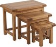 Originals Rustic Oak Nest of Tables