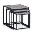 Staten Nest of Tables - Set of 3 - Concrete