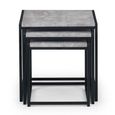 Staten Nest of Tables - Set of 3 - Concrete