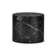 Toba Nest of Tables - Set of 2 - Oval - Black Marble Effect