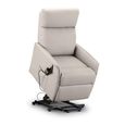 Helena Pebble Faux Leather Recline Chair