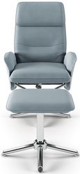Anne Taupe Fabric Office Chair