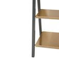 Korba Shelf - Grey and Gold Metal