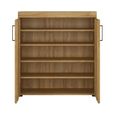 Cortina Shoe Cabinet - 2 Door - Oak
