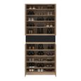 Naia Shoe Cupboard - Large - Oak and Black