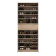 Naia Shoe Cupboard - Large - Oak and White