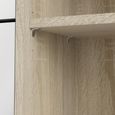 Shoe Cabinet - 1 Door - 3 Drawer - Oak