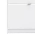 Shoe Cabinet - 2 Drawer - White