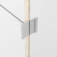 Shoe Cabinet - 5 Mirrored Door - Oak