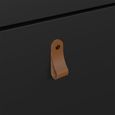 Barcelona Shoe Cabinet - 2 Door - Matt Black