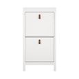 Barcelona Shoe Cabinet - 2 Door - White
