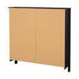 Barcelona Shoe Cabinet - 4 Drawer - Black