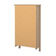 Madrid Shoe Cabinet - 2 Door - Jackson Hickory Oak
