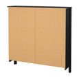 Madrid Shoe Cabinet - 4 Drawer - Black