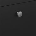 Madrid Shoe Cabinet - 4 Drawer - Black