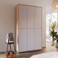 Alice Springs Shoe Cabinet - 6 Door - Artisan Oak and Light Grey