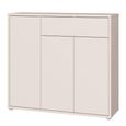 Alice Springs Shoe Cabinet - 3 Door - 1 Drawer - Sand