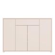 Alice Springs Shoe Cabinet - 4 Door - 1 Drawer - Sand