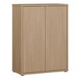 Alice Springs Shoe Cabinet - 2 Door - Elegancia Oak