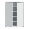 Alice Springs Shoe Cabinet - 2 Door - Light Grey