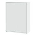 Alice Springs Shoe Cabinet - 2 Door - Light Grey