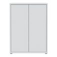 Alice Springs Shoe Cabinet - 2 Door - Light Grey