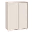 Alice Springs Shoe Cabinet - 2 Door - Sand