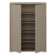 Alice Springs Shoe Cabinet - 2 Door - Taupe
