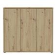 Alice Springs Shoe Cabinet - 3 Door - Artisan Oak