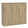 Alice Springs Shoe Cabinet - 3 Door - Artisan Oak