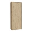 Alice Springs Shoe Cabinet - 4 Door - Artisan Oak