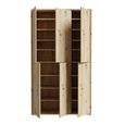 Alice Springs Shoe Cabinet - 6 Door - Artisan Oak