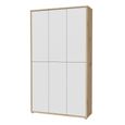 Alice Springs Shoe Cabinet - 6 Door - Artisan Oak and Light Grey