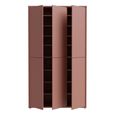 Alice Springs Shoe Cabinet - 6 Door - Terracotta