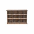 Chedworth 12 Shoe Locker Natural Wood