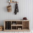 Chedworth Welly Locker Low Natural Wood