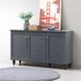 Edwards 3 Door Wide Shoe Cabinet - Variant Available